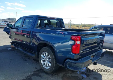 2019 Chevrolet Silverado 1500 Custom from USA, damaged, VIN 3GCUYBEF0KG297305